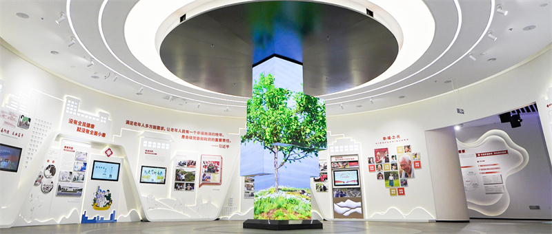 幸福主题展馆设计-渭南富平幸福之路展示馆