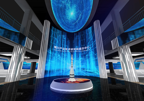 创新驱动 科技转型丨铜川产业技术研究院展示中心施工推进中