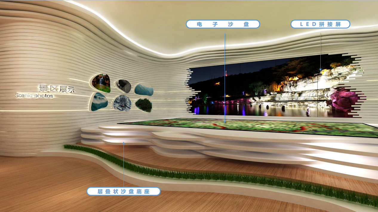 宜君游客服务中心展厅设计效果图