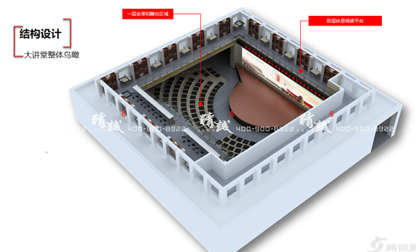 圣地大讲堂展馆设计介绍
