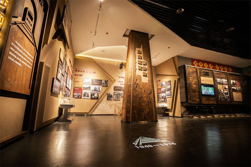 铁路展馆设计施工-陕西铁路陈列馆案例展示