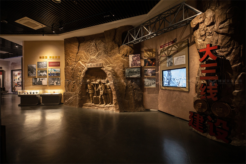 铁路展馆设计施工-陕西铁路陈列馆案例展示