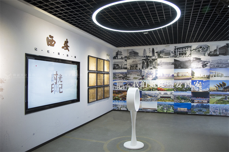 历史文化展馆-西安城建档案馆展厅设计施工