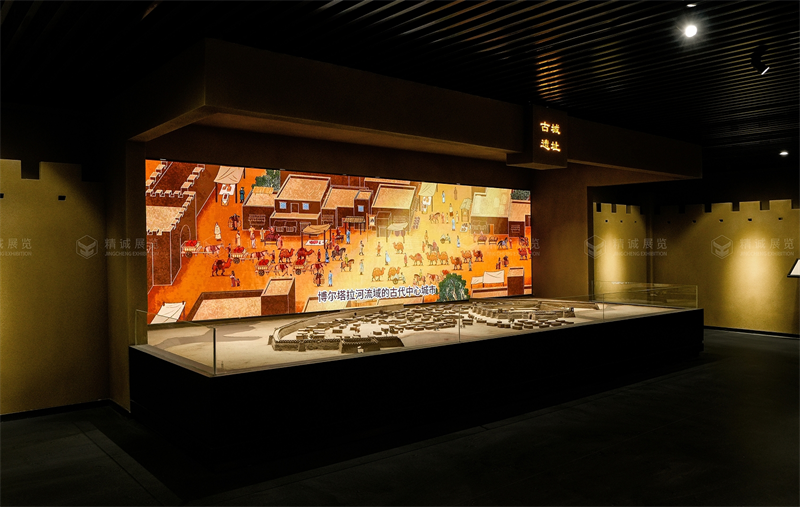 遗址文物展馆设计施工丨新疆达勒特古城遗址文物陈列馆