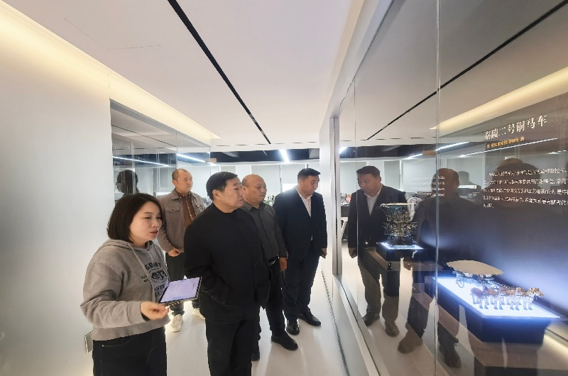 秦商总领导莅临精诚文化科技考察交流 秦商总领导莅临精诚文化科技考察交流