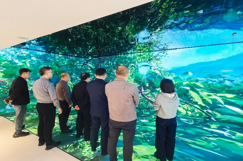 秦商总领导莅临精诚文化科技考察交流 秦商总领导莅临精诚文化科技考察交流